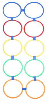 Cercuri antrenament - Set 10 de bucați